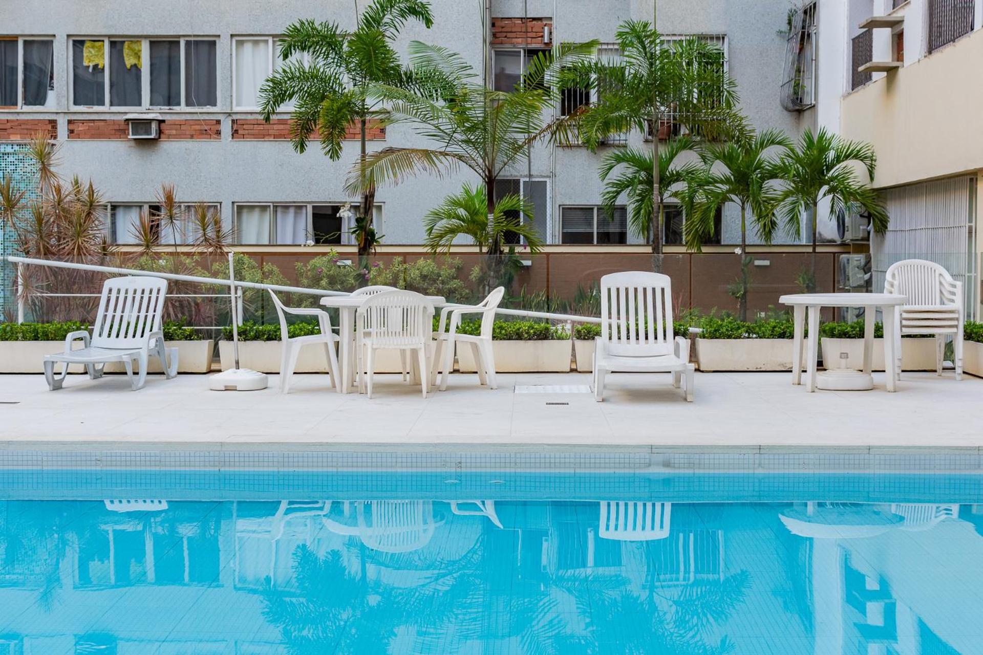 Flat Posto 6 Com Piscina - Copacabana Rio de Janeiro Eksteriør bilde